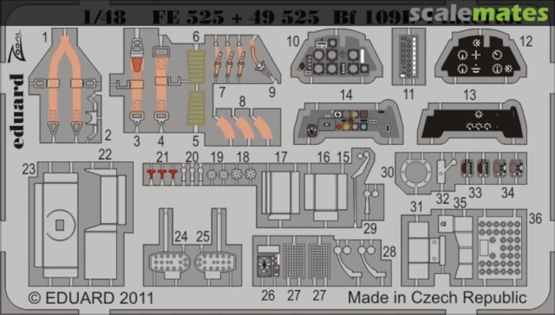 Boxart Bf 109 E-4 49525 Eduard