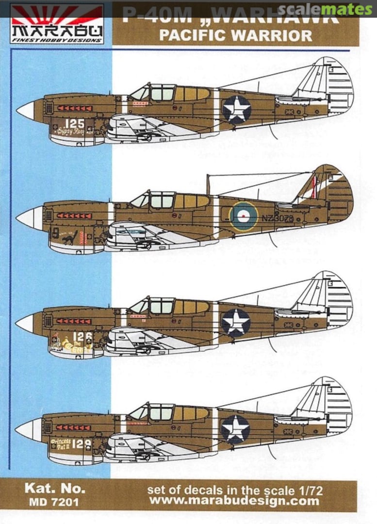 Boxart P-40M "Warhawk" MD 7201 Marabu