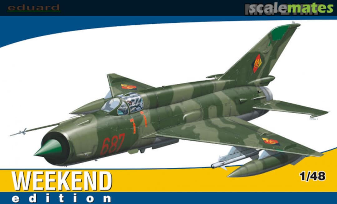 Boxart MiG-21MF 84125 Eduard