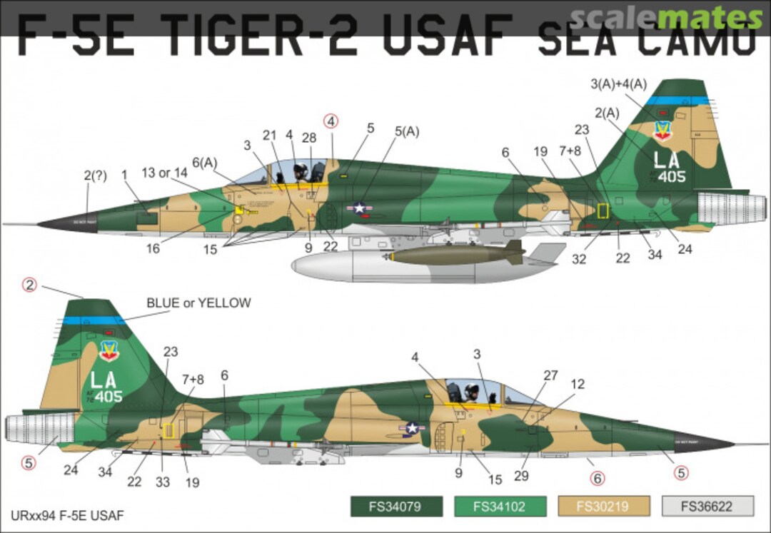 Boxart F-5E Tiger-2 UR4894 UpRise