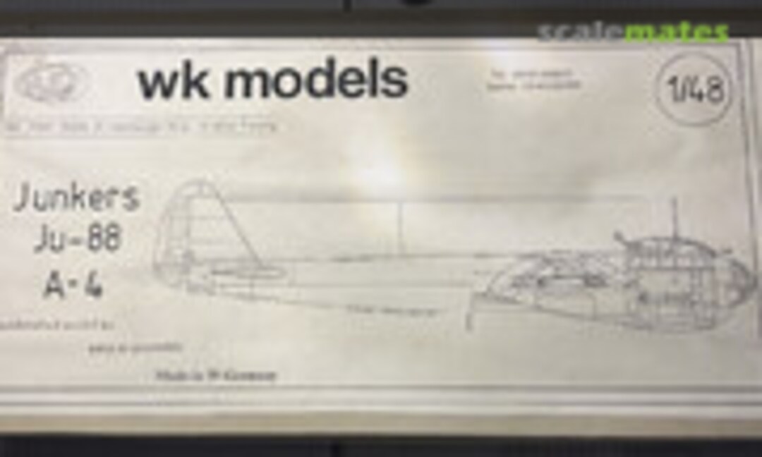 1:48 Junkers JU-88 A-4 (WKmodels Unknown-)