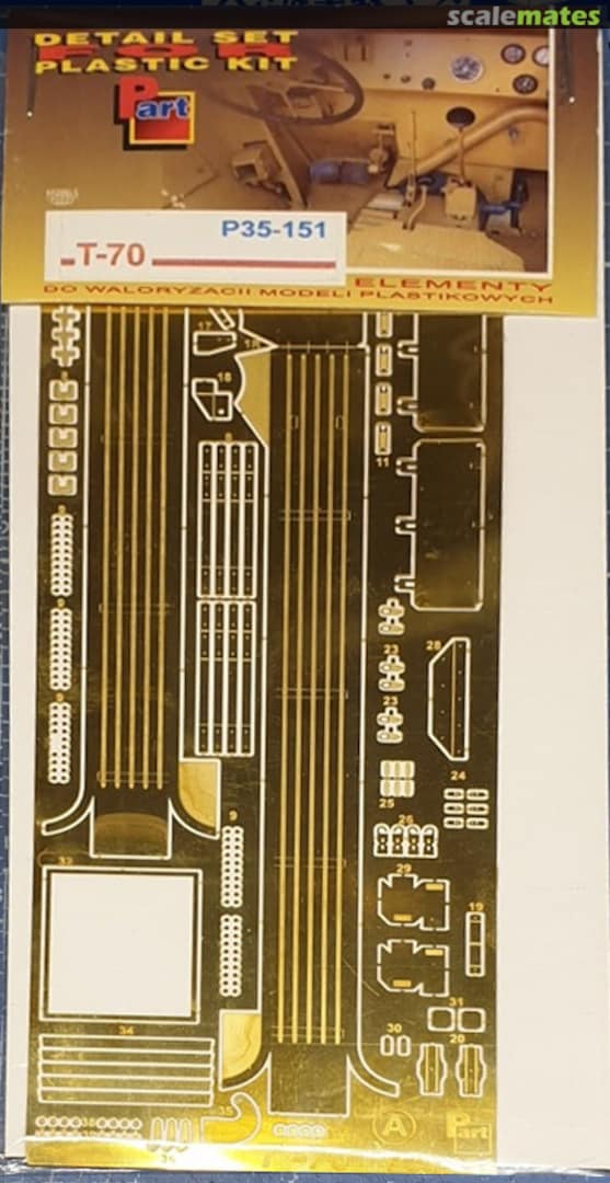 Boxart T-70 P35-151 Part