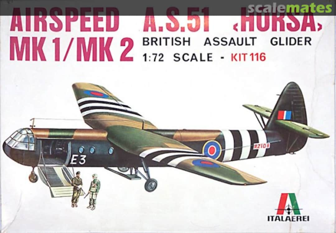 Boxart Airspeed A.S.51 'Horsa' Mk1/Mk2 116 Italaerei