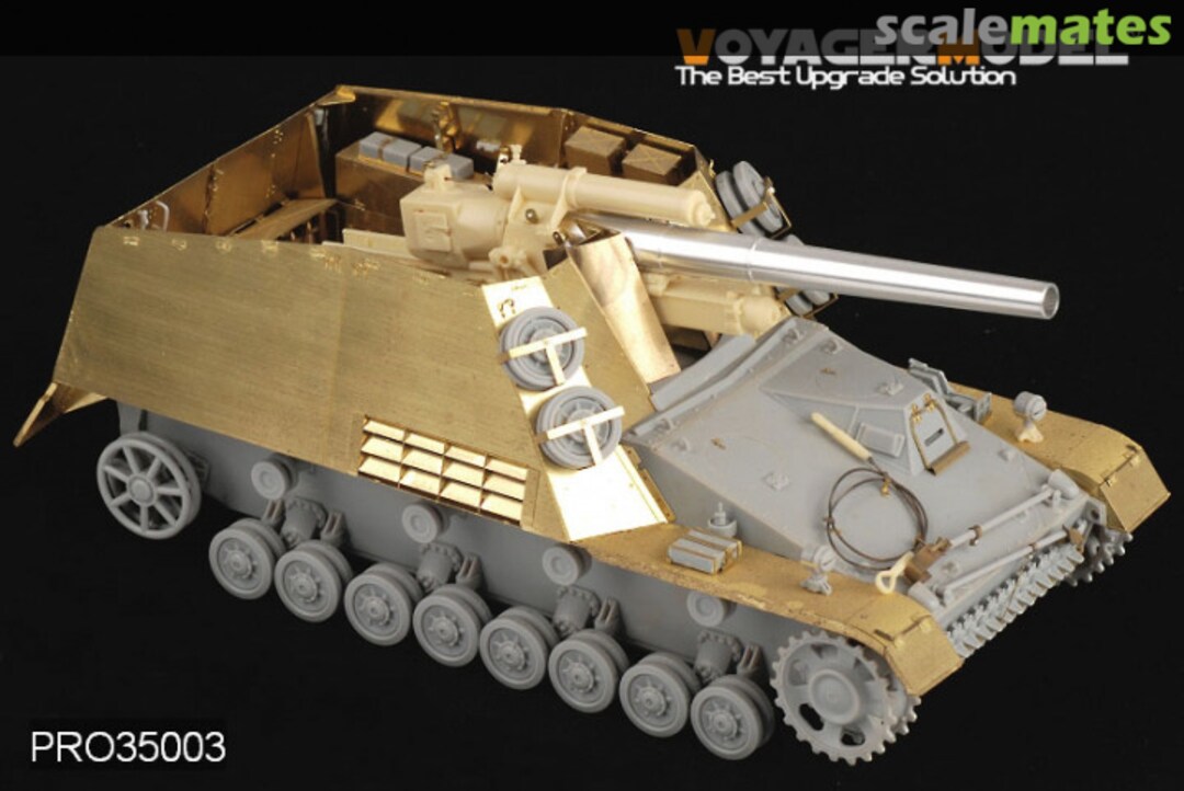 Boxart Sd.Kfz.165 Hummel Early Version Professional Set PRO35003 Voyager Model