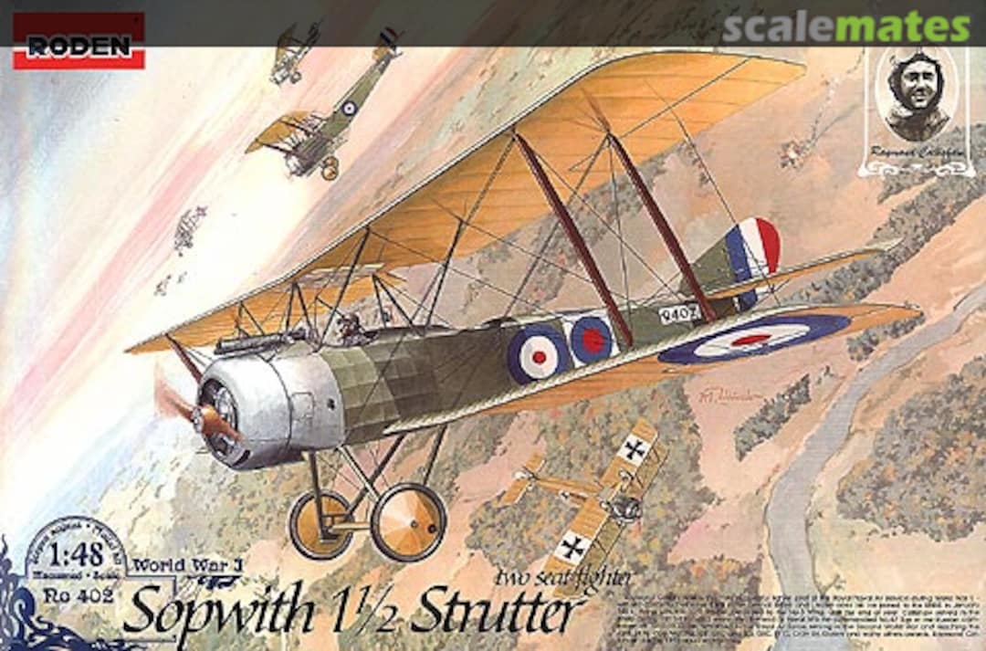 Boxart Sopwith 1½ Strutter two seat fighter 402 Roden