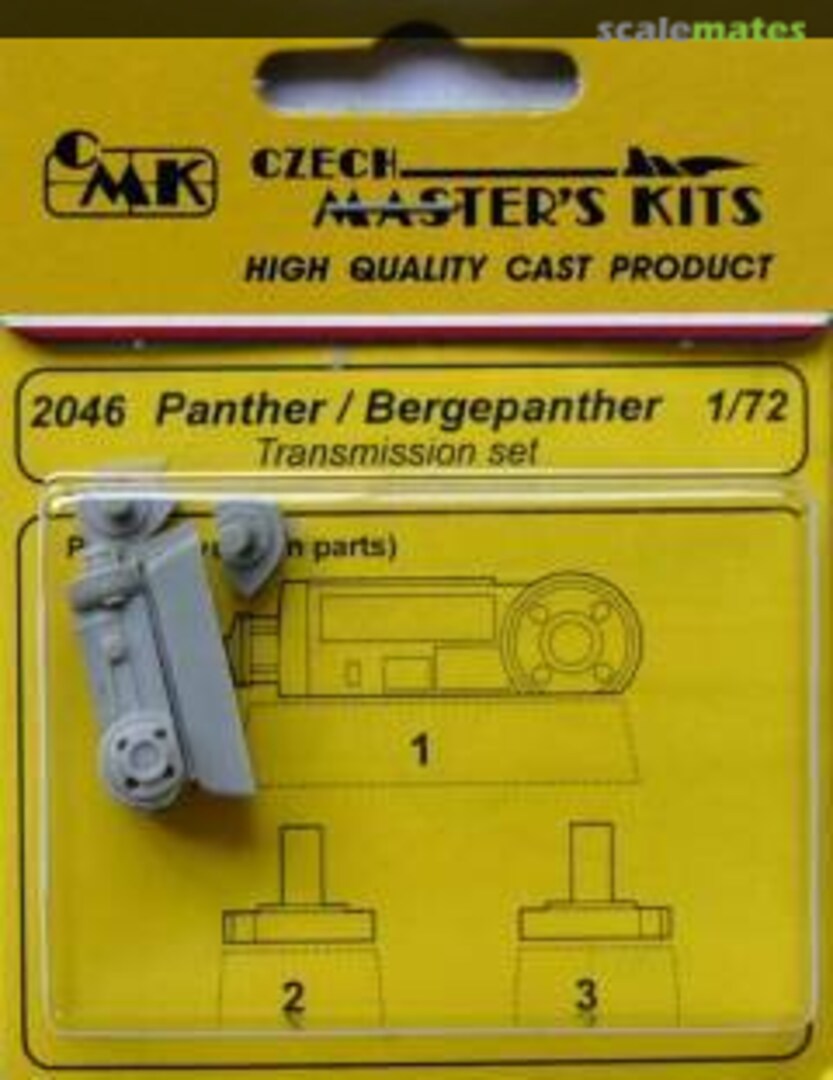 Boxart Panther/Bergepanther Transmission Set 2046 CMK