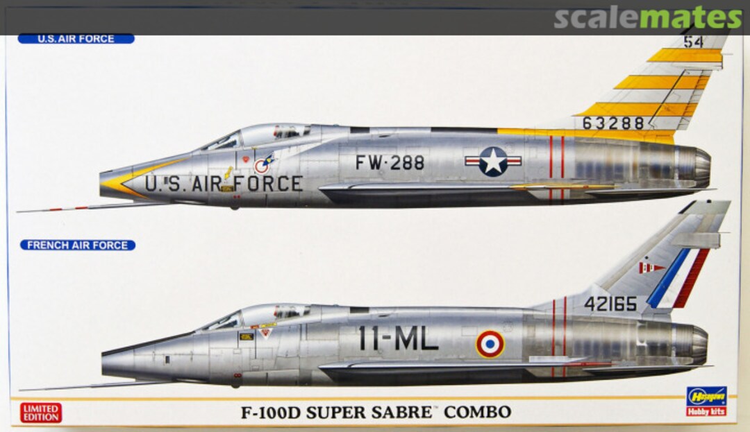 Boxart F-100D Super Saber Combo 02200 Hasegawa