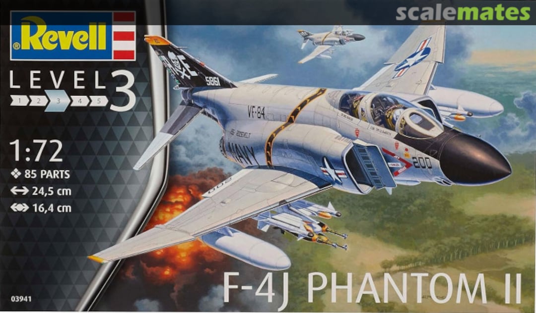 Boxart F-4J Phantom II 03941 Revell