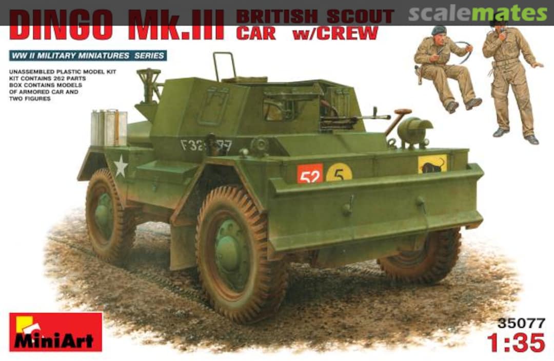 Boxart Dingo Mk.III 35077 MiniArt