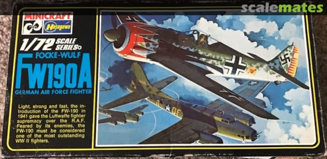 Boxart Focke Wulf Fw190A 106 Minicraft Hasegawa