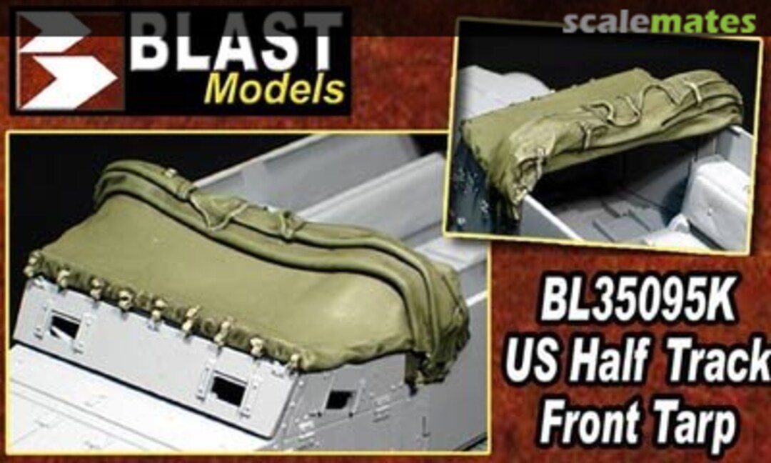 Boxart US Half Track FRONT TARP BL35095K Blast Models