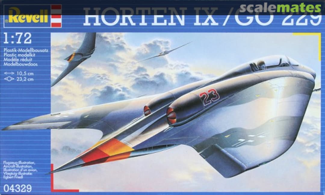 Boxart Horten IX/Go 229 04329 Revell