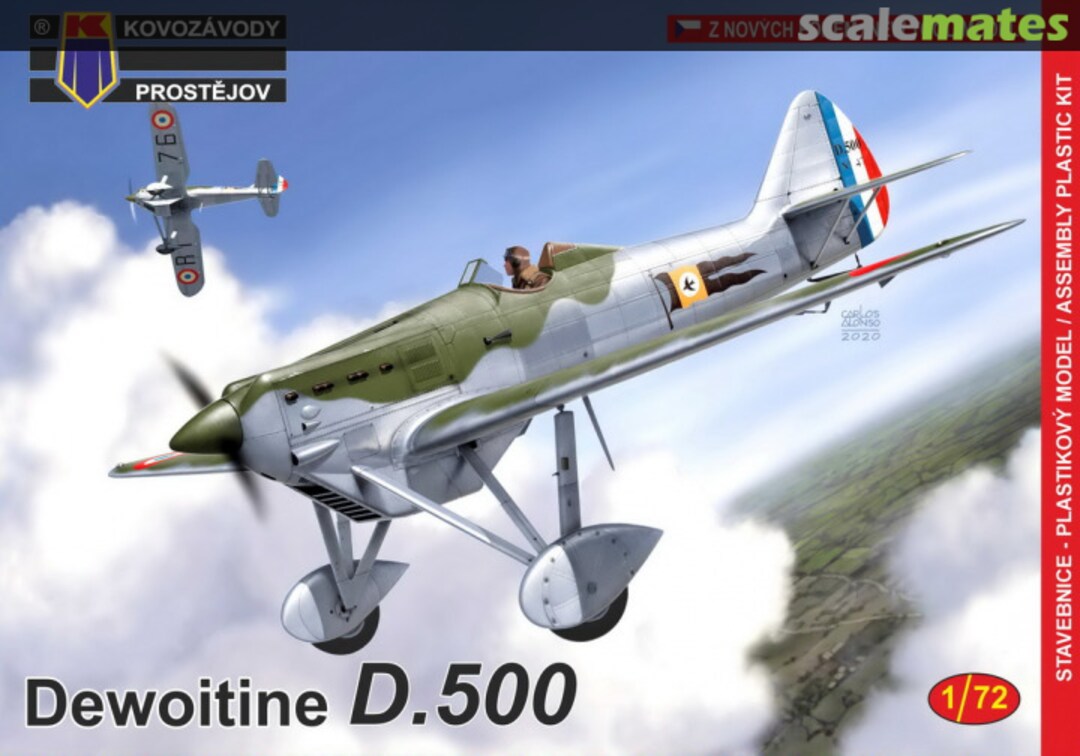 Boxart Dewoitine D.500 KPM0177 Kovozávody Prostějov