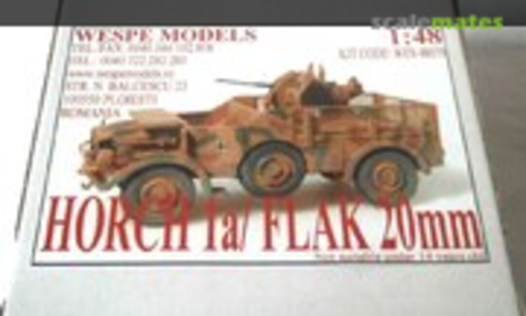 Horch 1A / Flak 20mm (Wespe Models WES 48039)