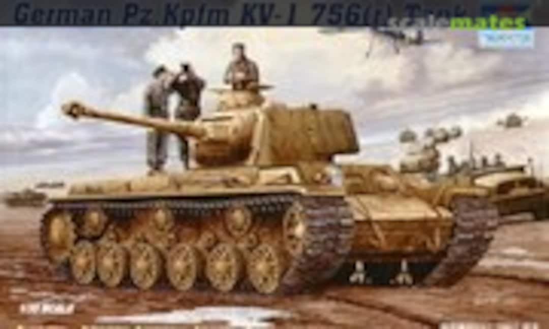 1:35 Pz.Kpfm KV-1 756 (r) (Trumpeter 00366)