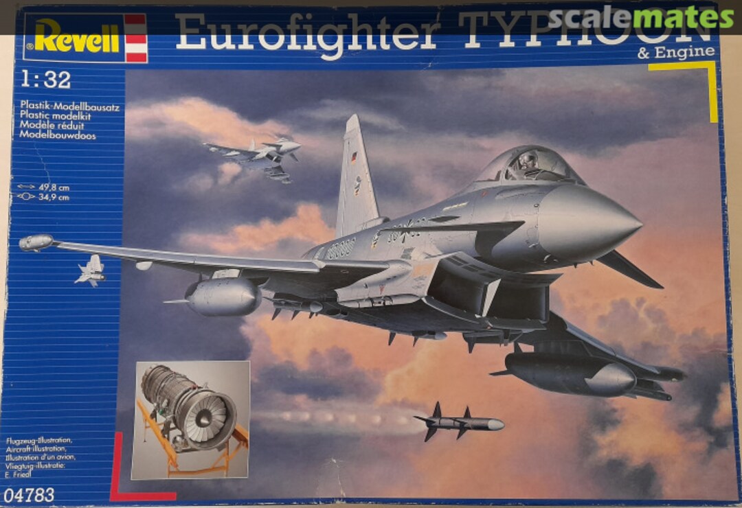 Boxart Eurofighter Typhoon & Engine 04783 Revell