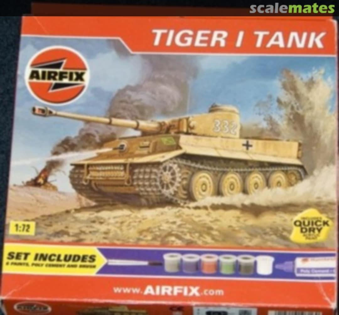 Boxart Tiger I Tank 01308G Airfix