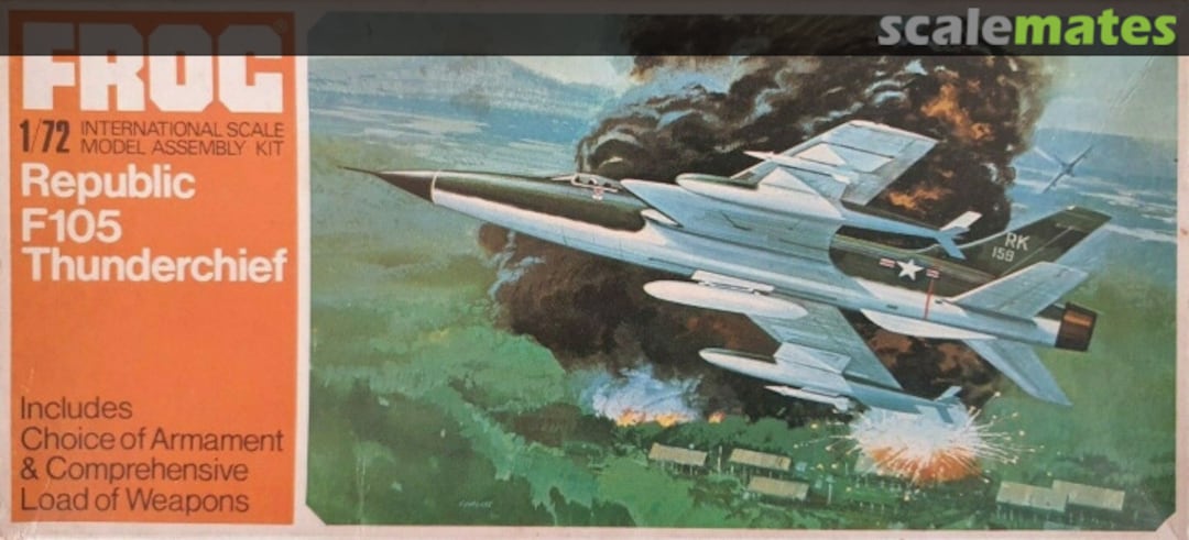 Boxart Republic F105 Thunderchief F269 FROG