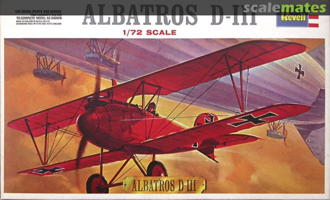 Boxart Albatros D.III H-629 Revell