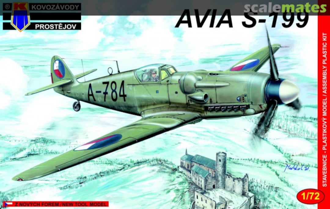 Boxart Avia S-199 KPM0010 Kovozávody Prostějov