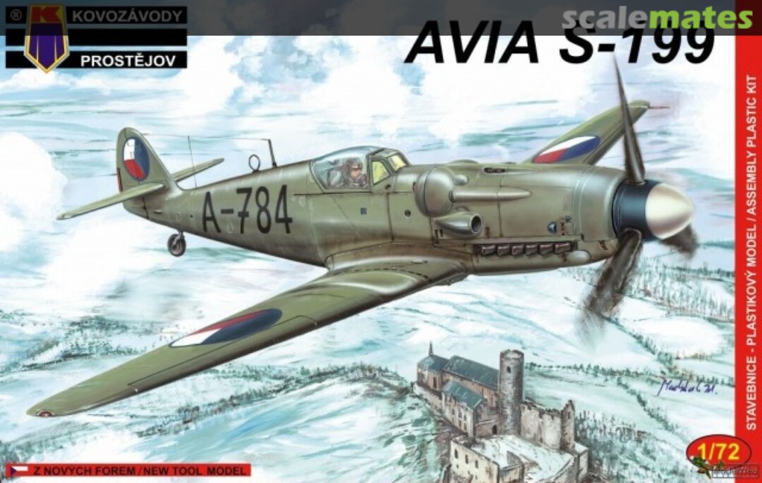 Boxart Avia S-199 KPM0010 Kovozávody Prostějov