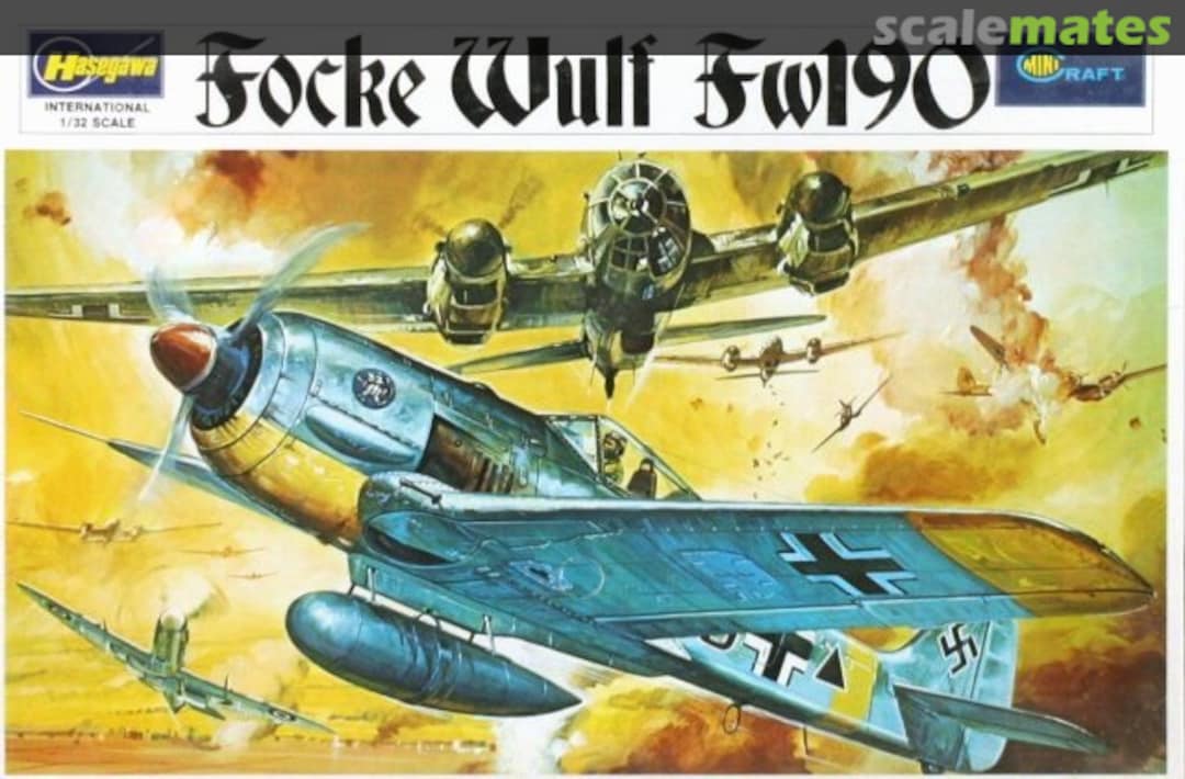 Boxart Focke Wulf Fw190 JS-060 Minicraft Hasegawa