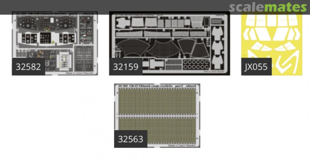 Contents CH-47D Chinook BIG3250 Eduard