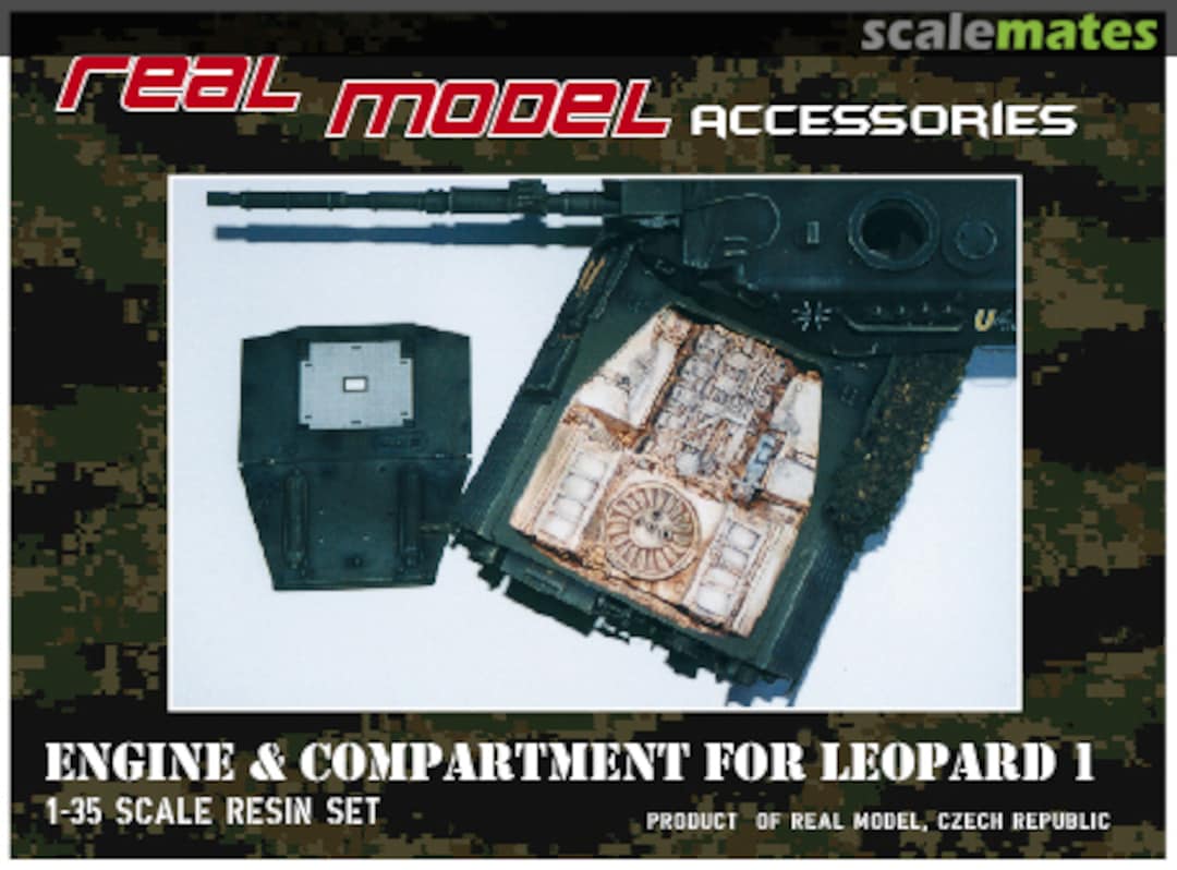 Boxart Engine and Compartment RMA35004 Real Model