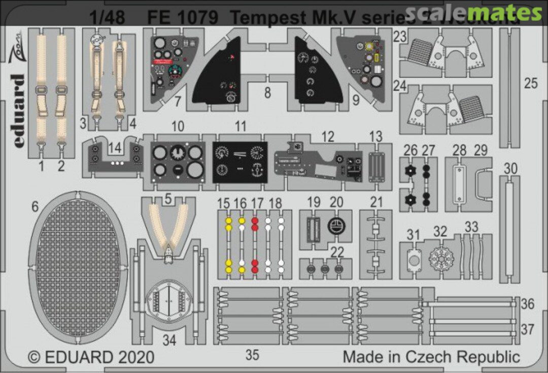 Boxart Tempest Mk.V series 2 Weekend EDUARD FE1079 Eduard