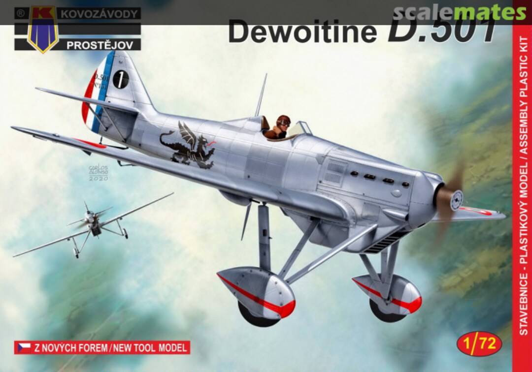 Boxart Dewoitine D.501 KPM0178 Kovozávody Prostějov