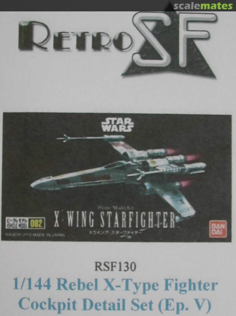 Boxart Rebel X-Type Fighter Cockpit Detail Set (Ep. V) RSF130 RetroSF