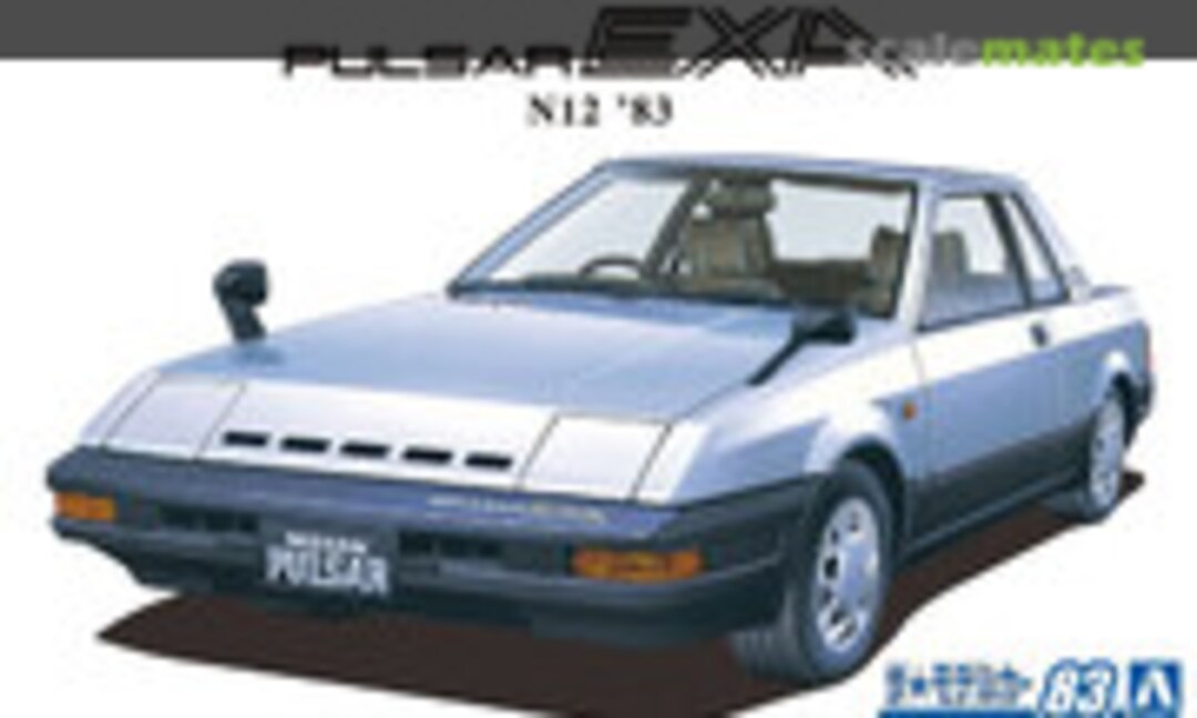 1:24 Nissan N12 Pulsar EXA '83 (Aoshima 062722)