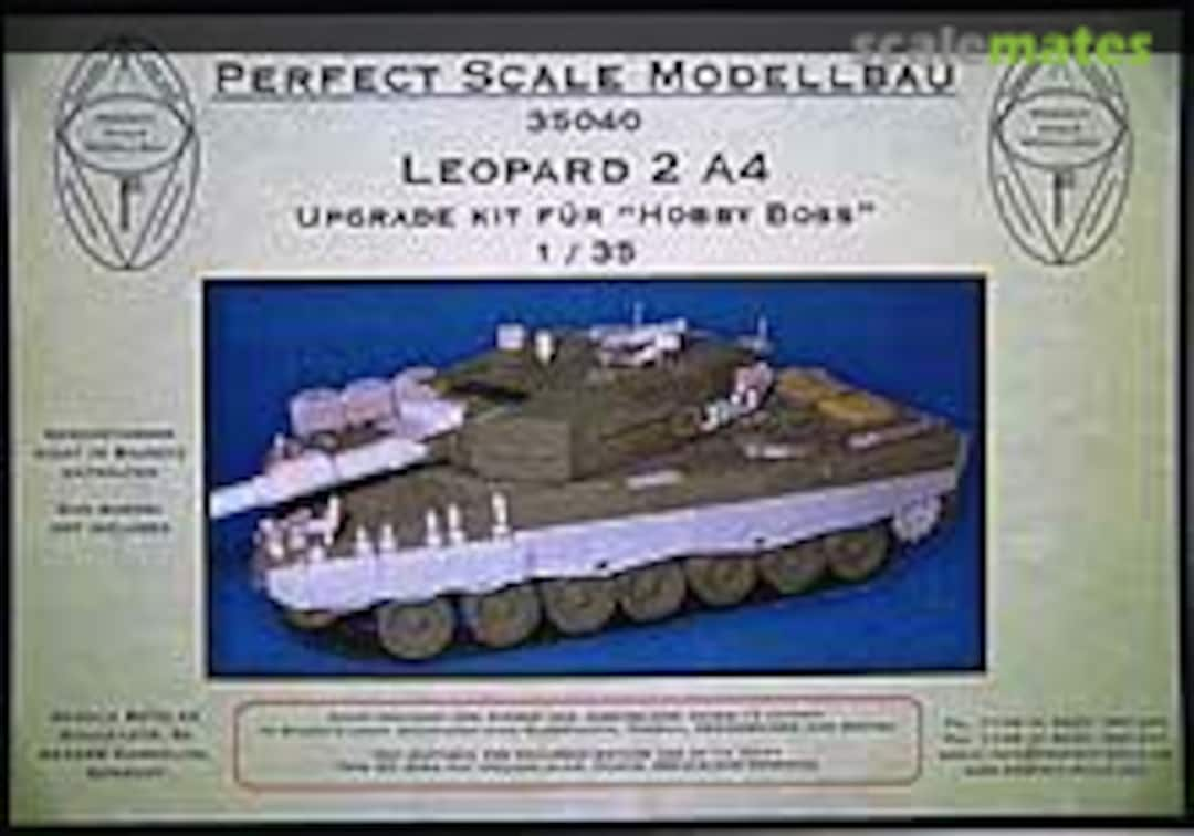 Boxart Leopard 2 A4 35040 Perfect Scale Modellbau