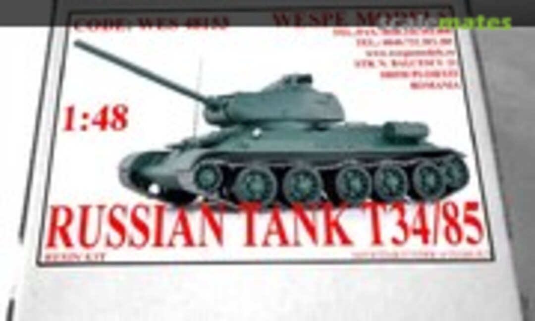 Russian Tank T34/85 (Wespe Models WES 48153)