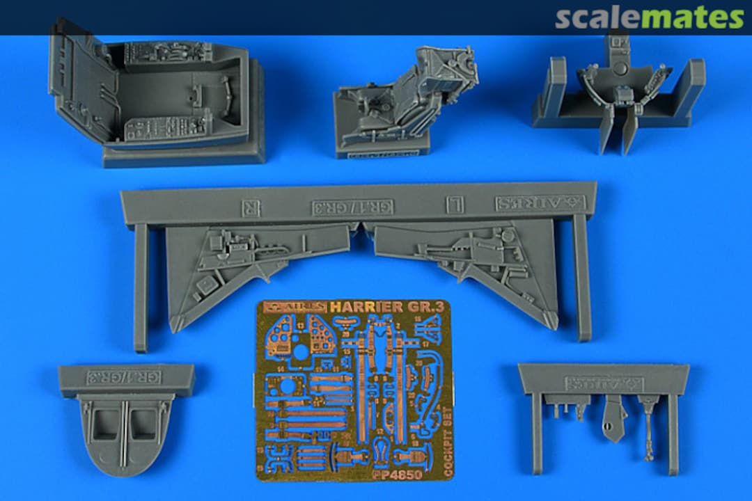 Boxart Harrier GR.3 - Cockpit Set 4850 Aires