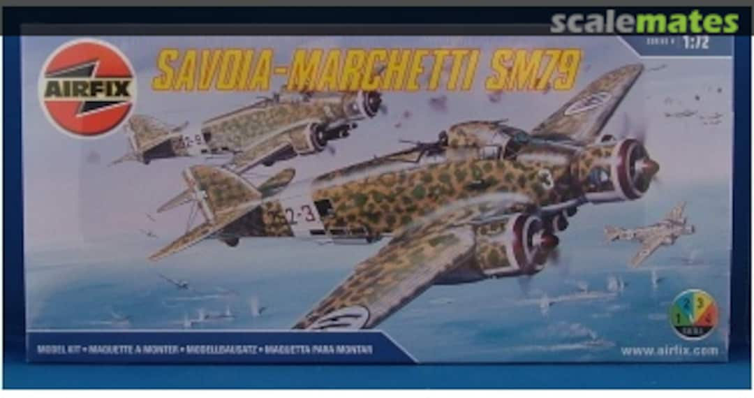 Boxart Savoia-Marchetti SM79 04007 Airfix