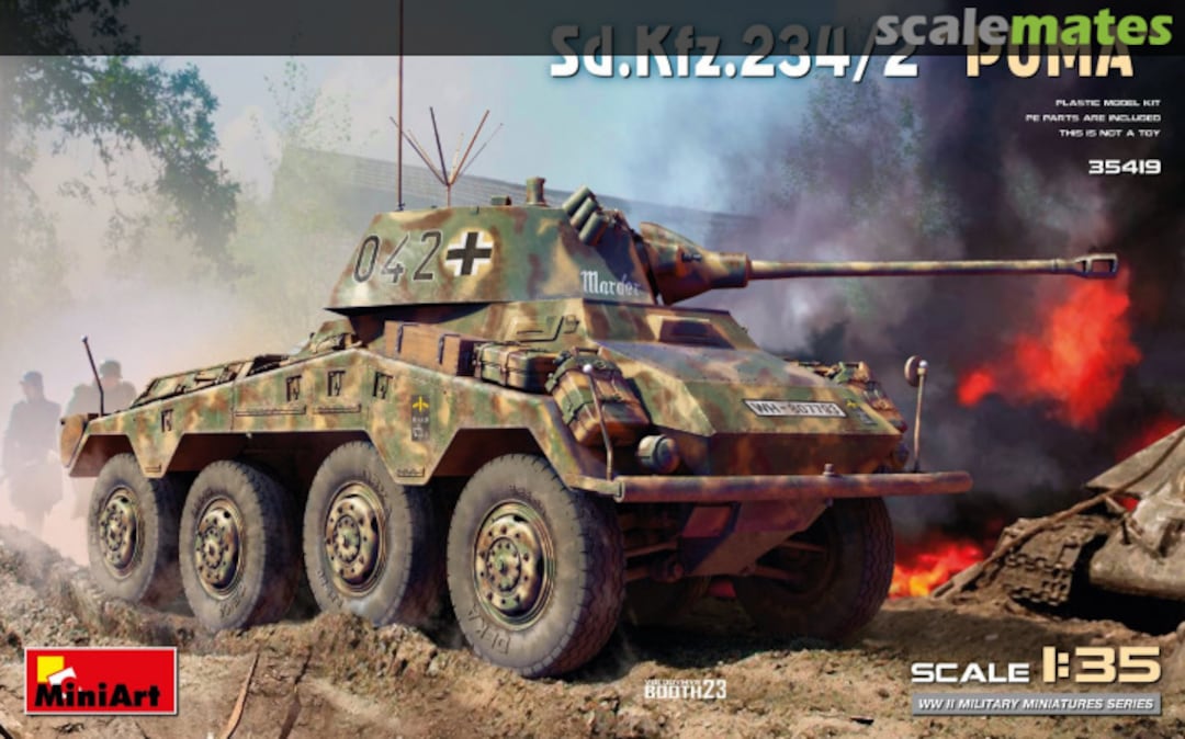 Boxart Sd.Kfz.234/2 Puma 35419 MiniArt