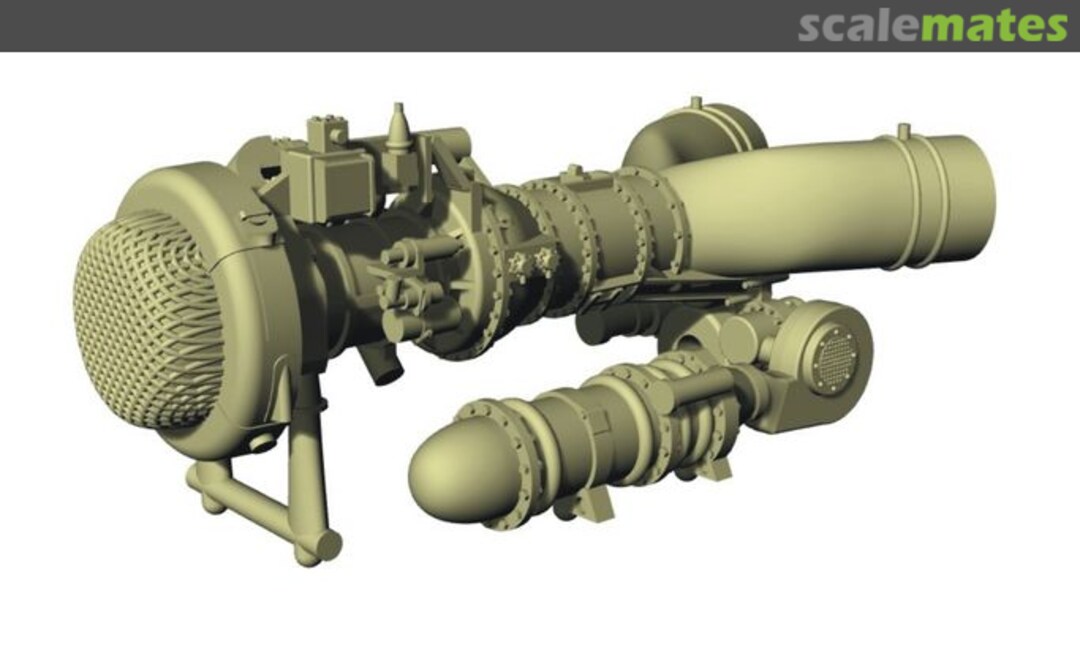 Boxart Nimbus Turboshaft engine for Wasp/Scout LF3D7225 LF Models