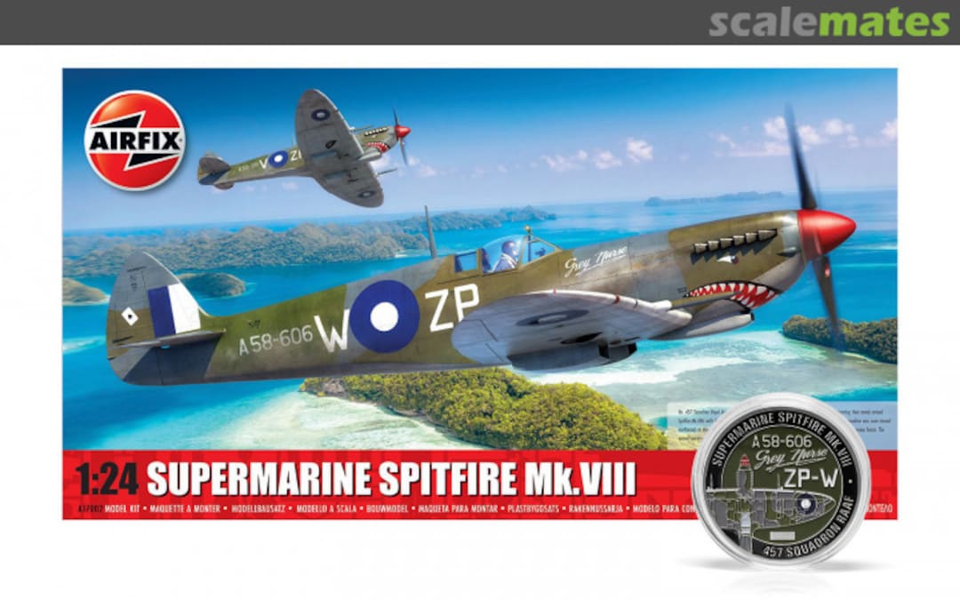 Boxart Supermarine Spitfire Mk.VIII A17002 Airfix