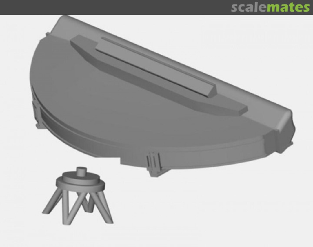 Boxart French Radar DRBV-51 - 3D printing (1 pc) 3D200288 L'Arsenal