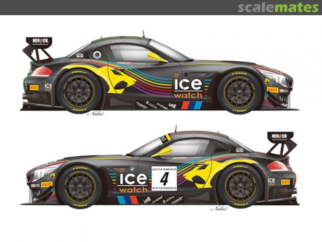 Boxart BMW Z4 GT3 2013 23007 Vector Magic Decals