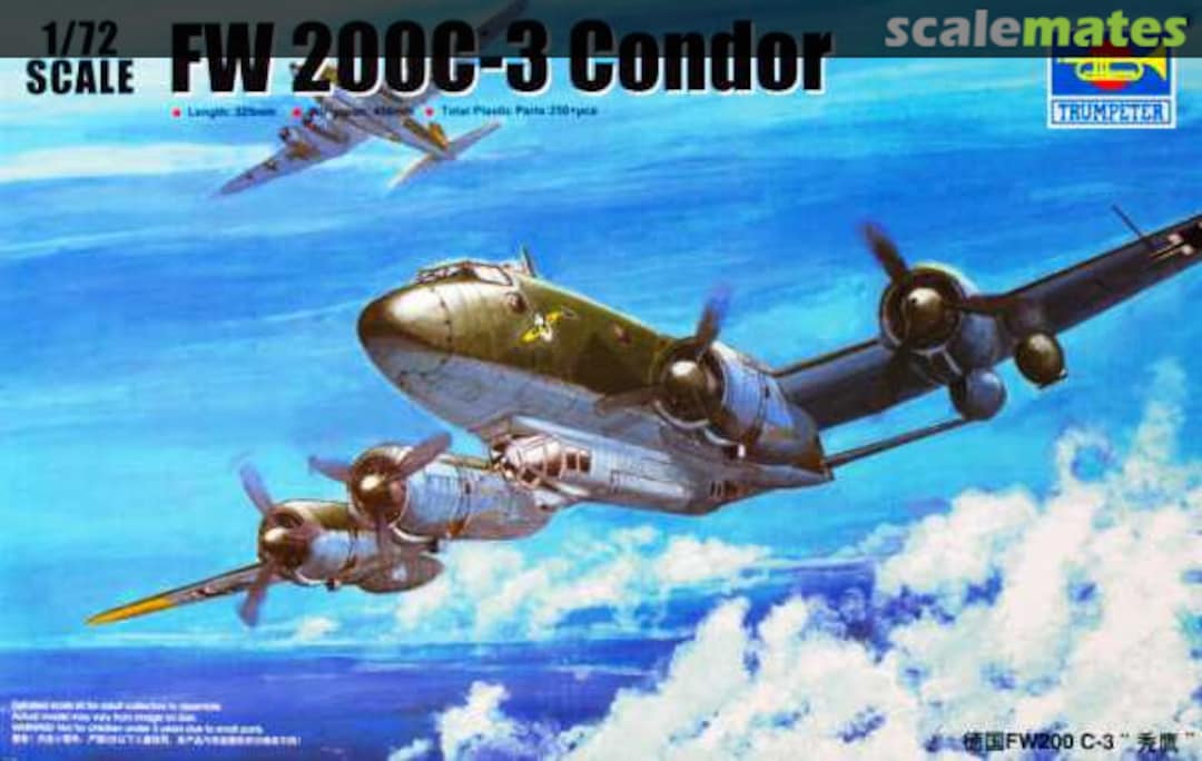 Boxart Fw 200C-3 Condor 01637 Trumpeter