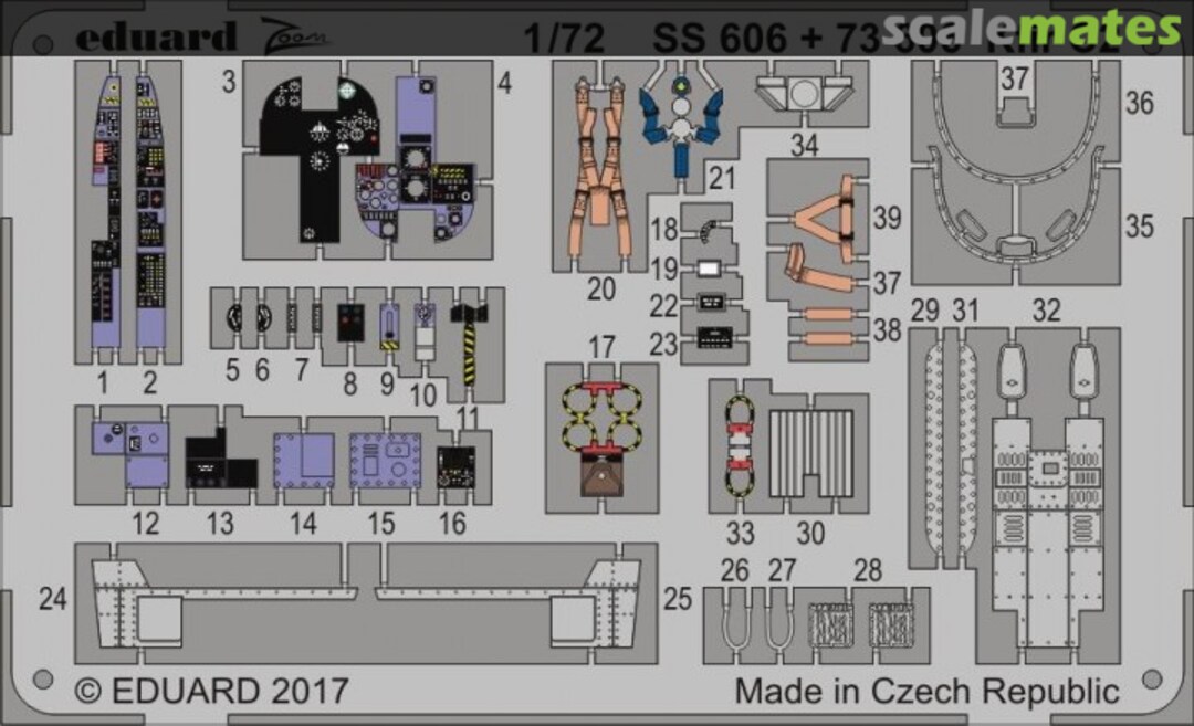 Boxart Kfir C2 SS606 Eduard