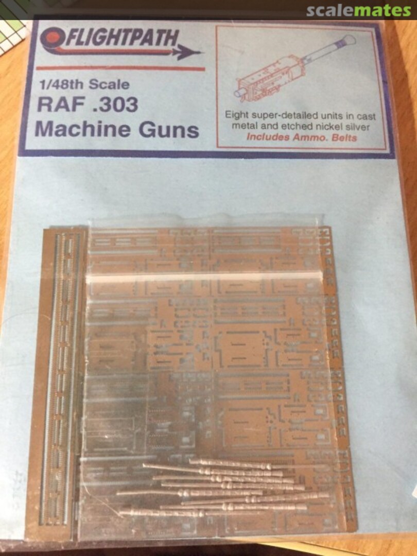 Boxart 8 x RAF .303 Machine Guns Set FP48-007e Flightpath