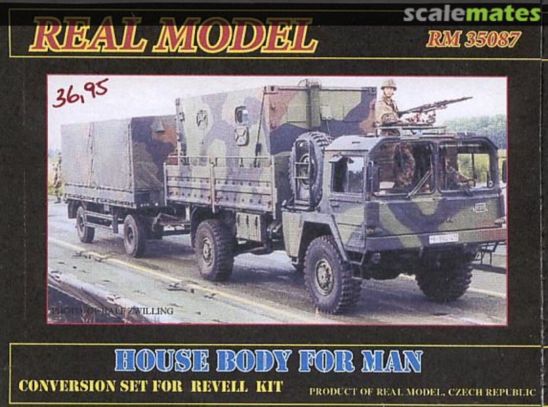 Boxart House Body For MAN RM35087 Real Model