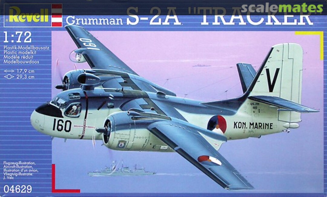 Boxart Grumman S-2A "Tracker" 04629 Revell