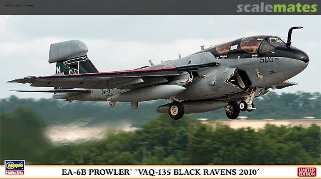 Boxart EA-6B Prowler `VAQ-135 Black Ravens 2010´ 01981 Hasegawa