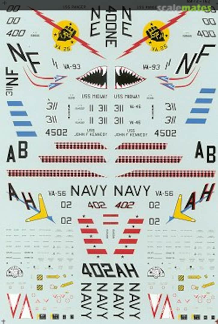 Boxart A-7 Corsair II 72-162 SuperScale International