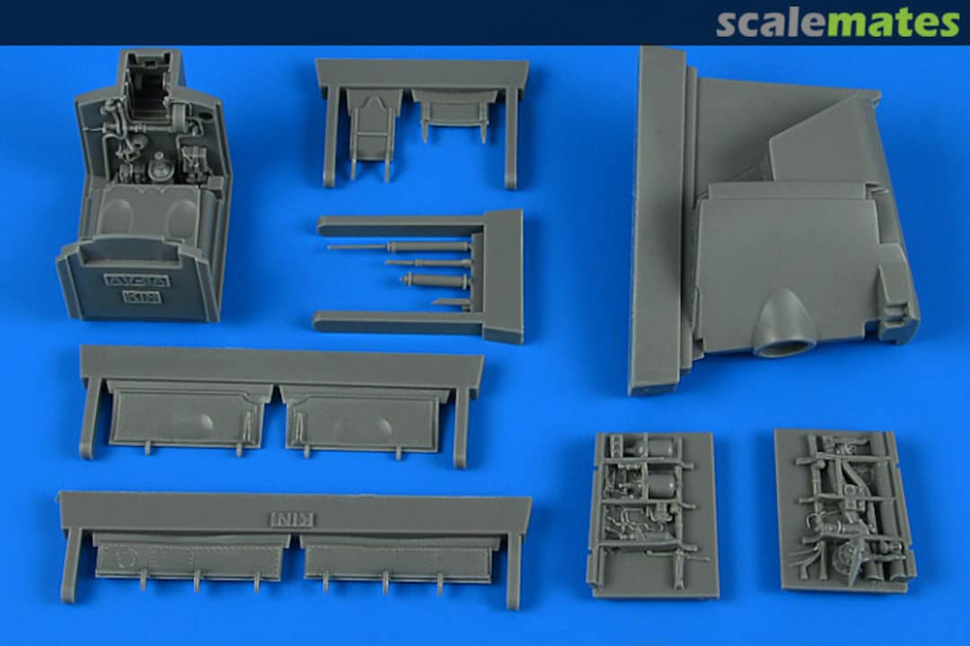 Boxart Harrier AV-8A wheel bay 4851 Aires