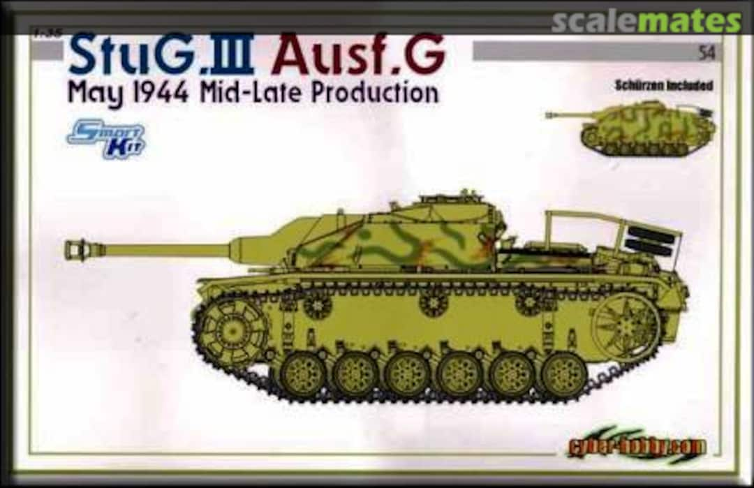 Boxart StuG.III Ausf. G 6412 Cyber Hobby